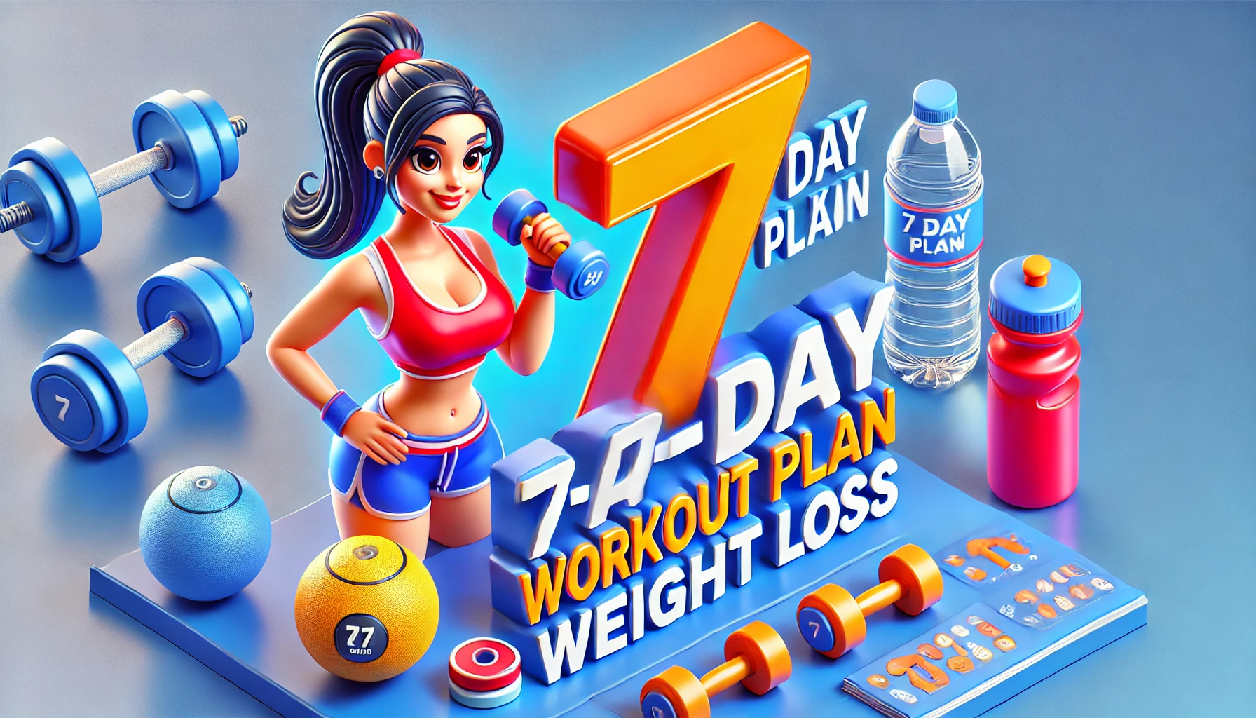 7-Day Workout Plan for Weight Loss: Your Easy Guide to Global Fit Nation